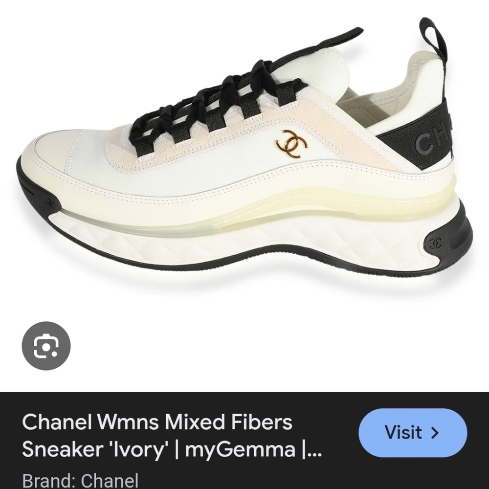 Chanel Women's Ivory Sneakers